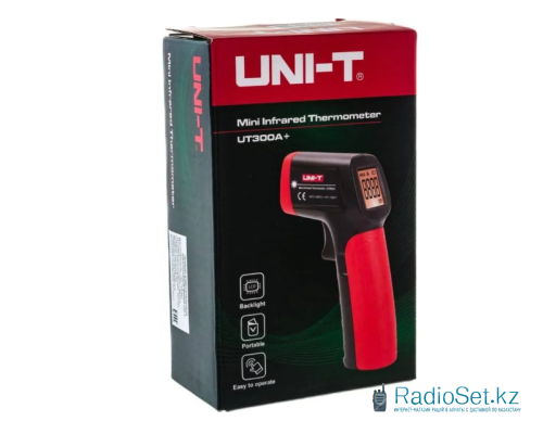 Бесконтактный инфракрасный термометр  (пирометр)   UNI-T UT300A+